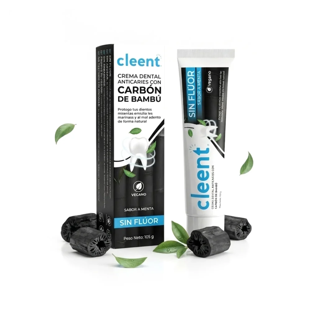 Crema Dental Anticaries con Carbón de Bambú